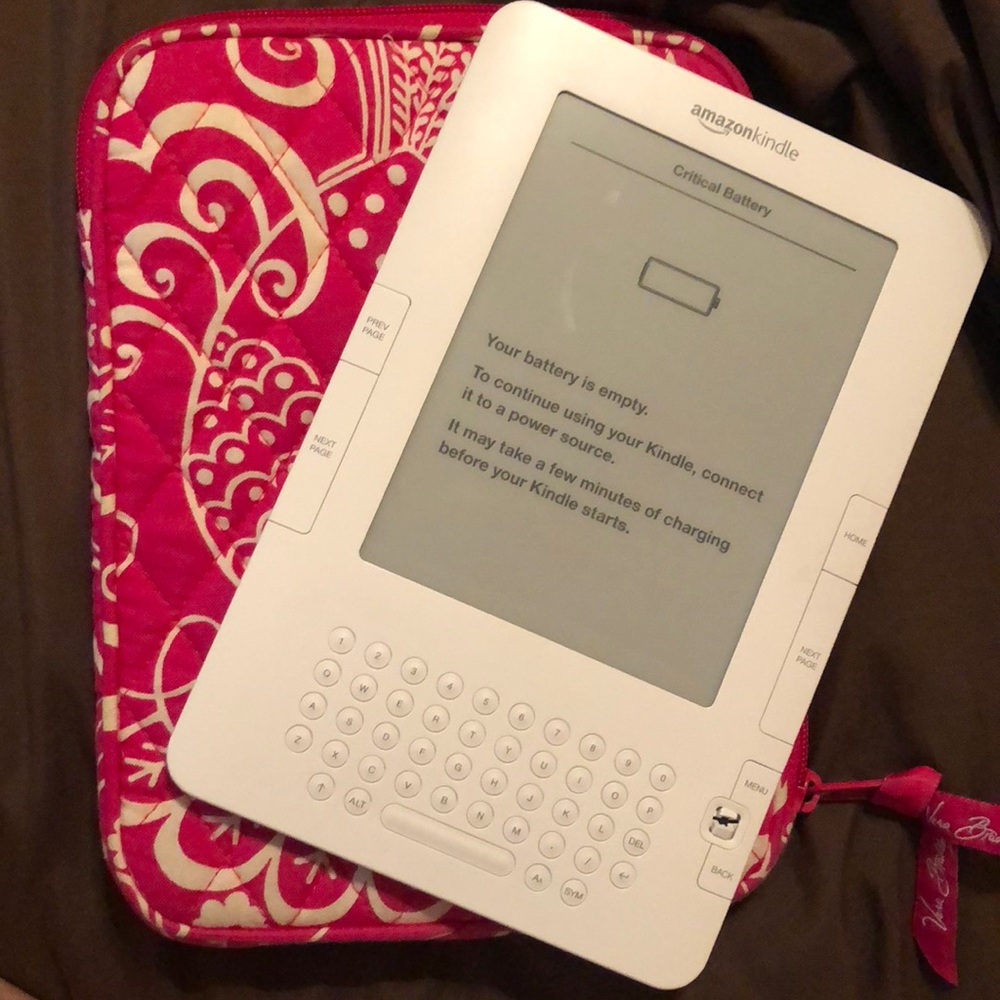 amazon kindle with vera bradley case